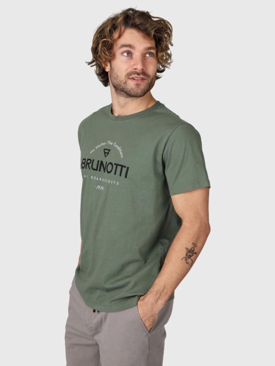 BRUNOTTI Jahn-Logoround Men T-shirt (2311100137) - Bluesand New&Outlet 