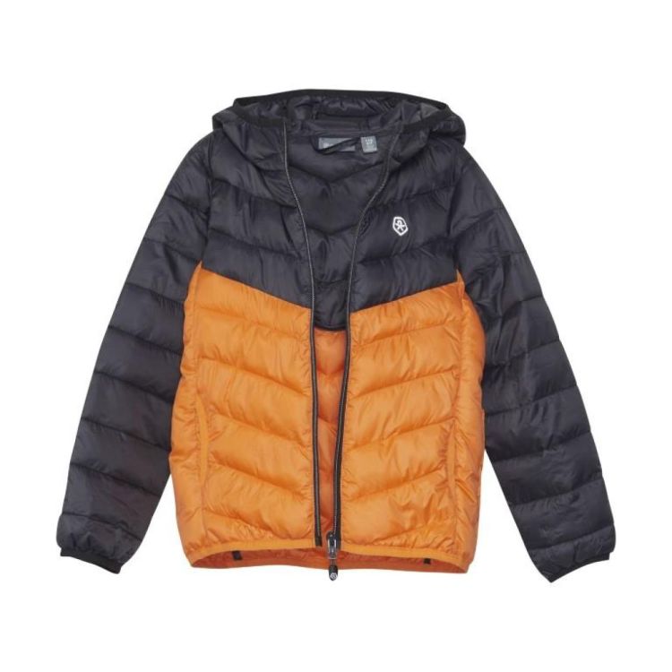 Color Kids Jacket W. Hood - Quilted (741180-ck) - Bluesand New&Outlet 