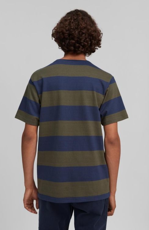 O'neill Block Stripe Ss T-Shirt (1P2314) - Bluesand New&Outlet 